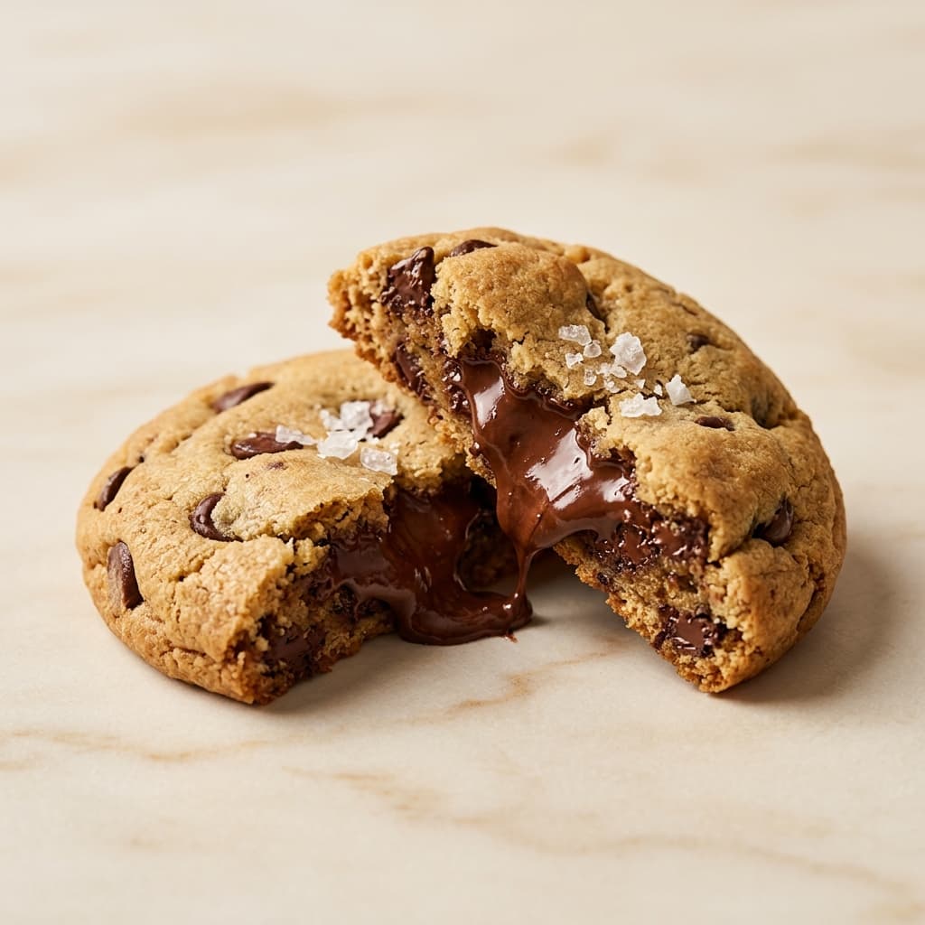 Cookie fondant salé
